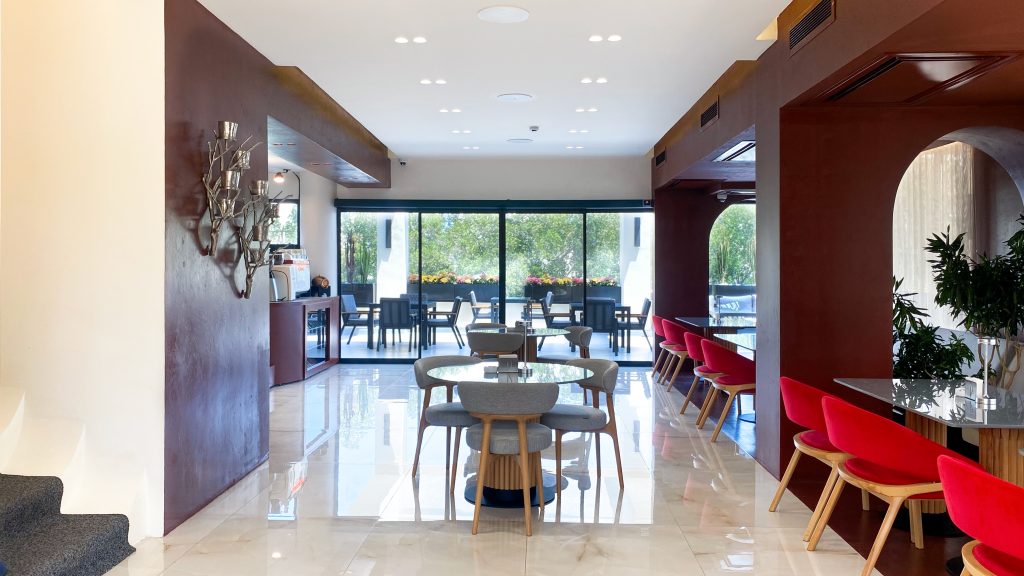 طراحی داخلی و نمای رستوران دلان کیش توسط Shahrad Arc Studio