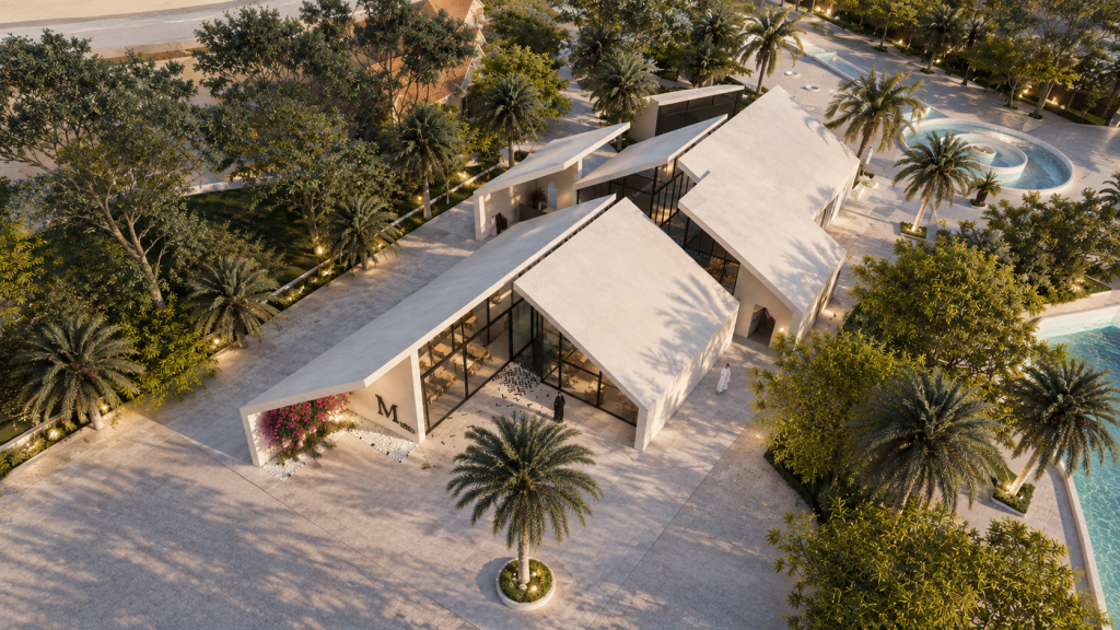 طراحی رستوران در کیش توسط دفتر معماری شهراد